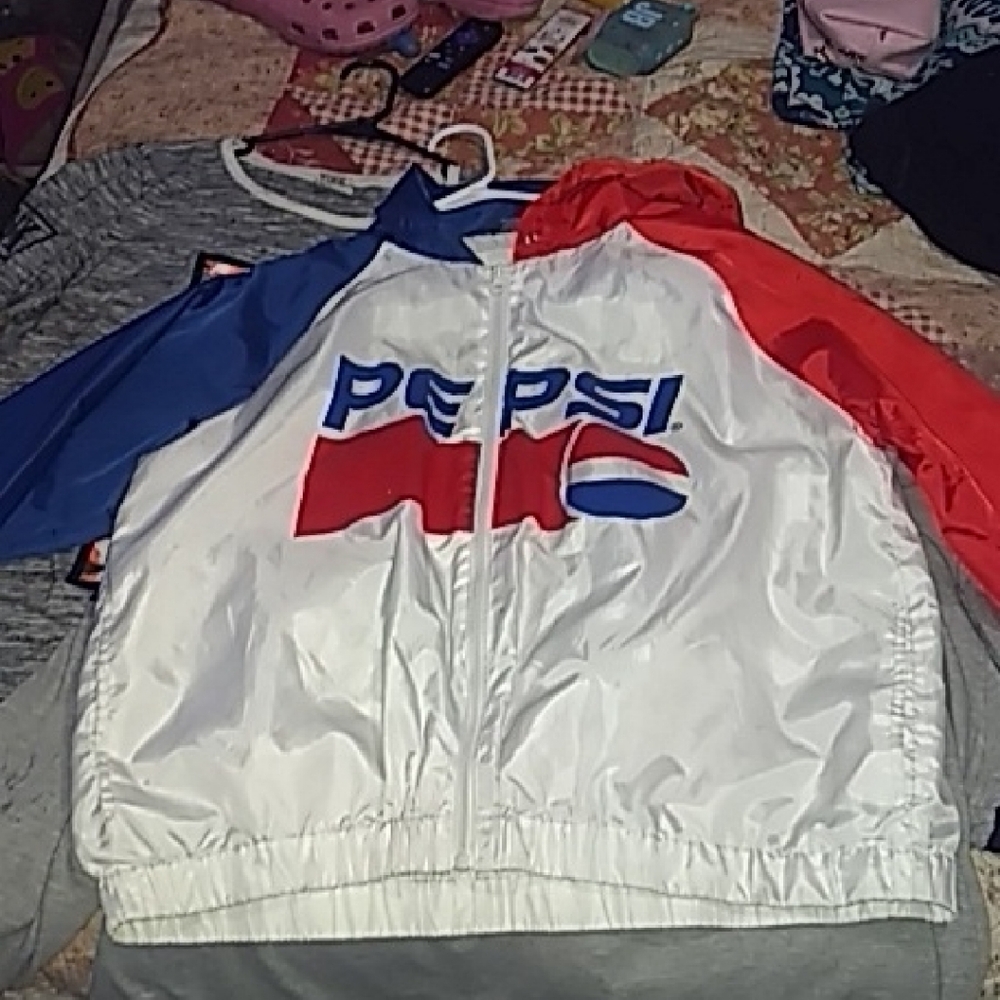 Pepsi Tri-Color Logo Jacket